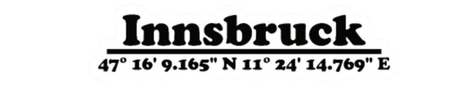 Innsbruck Austria Mountain Sticker - U.S. Custom Stickers