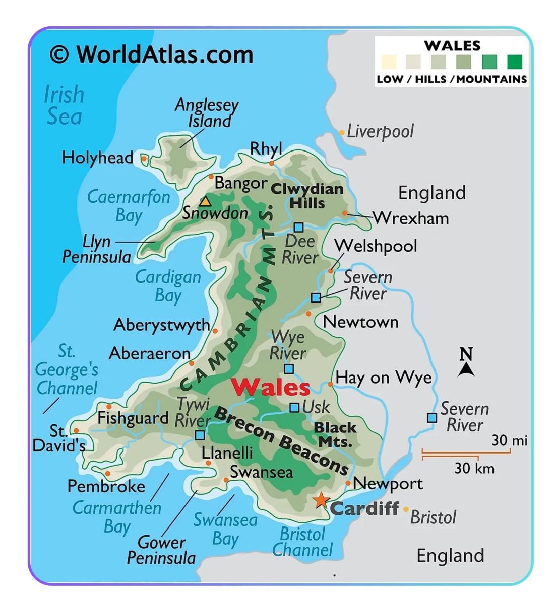 Wales Maps & Facts - World Atlas