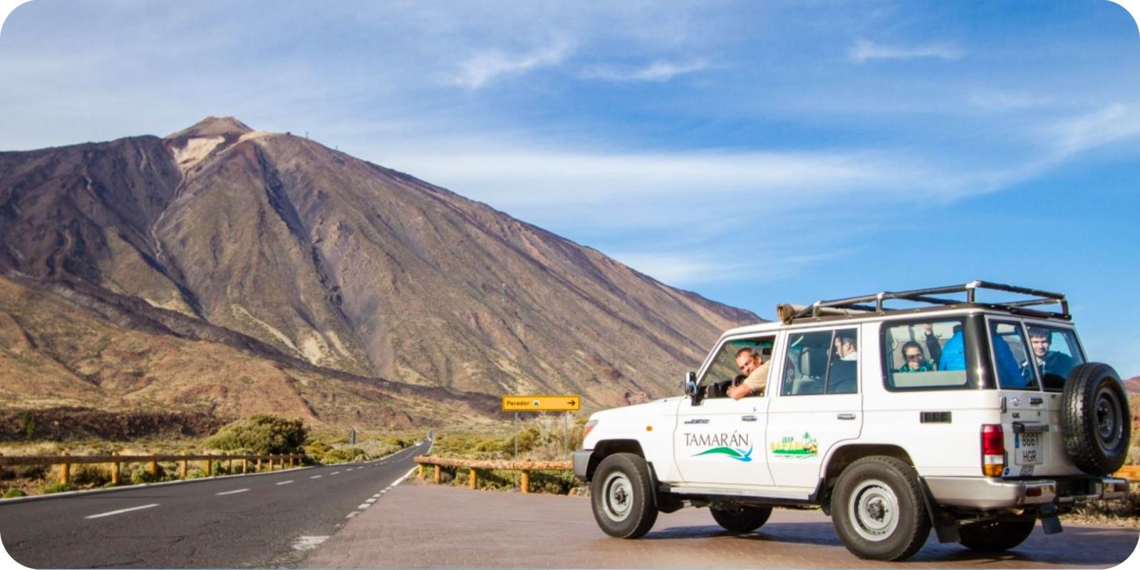 Vanuit Playa de las Américas: dagsafari met Jeep Teide - Masca, Spanje | GetYourGuide
